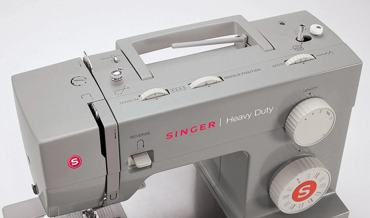 Singer Heavy Duty 4423 Sewing Machine - latest 2024 model with dual pulley system for maximum penetration power - FREE upgrade to 4432 on this offer