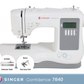 Singer Confidence 7640 Sewing Machine - 200 stitch patterns with extension table included