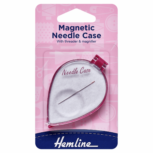 Hemline Magnetic Needle Case with Threader