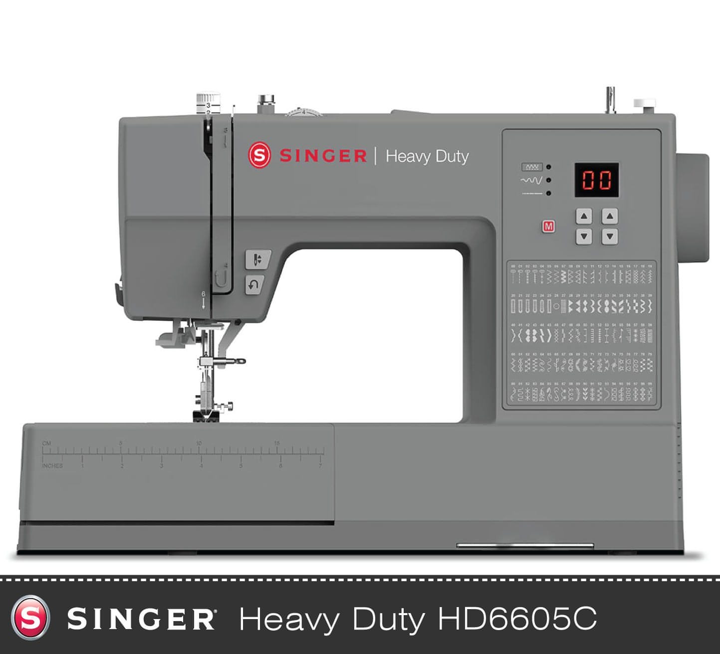 Singer Heavy Duty HD6605 Sewing Machine - 100 stitch patterns - Latest 2024 model
