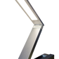 Native Lighting - ZigZag Lamp in Matt Grey Chrome (folds flat, rechargeable with 3 brightness settings)