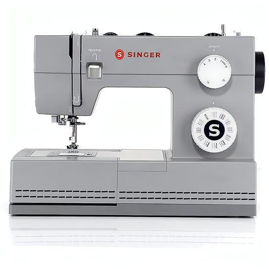 Singer Heavy Duty 6335M Denim Sewing Machine with bonus 9 sewing foot set - large accessory pack included