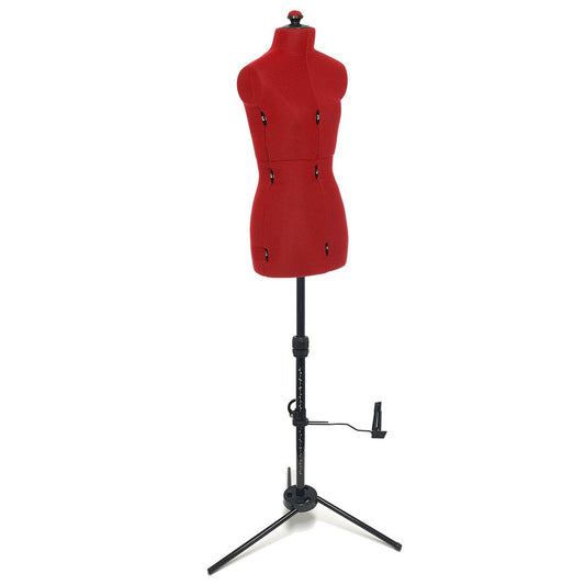 Adjustoform Supa-Fit Classic Dress Form (Cherry Red available in 4 sizes with 12 adjusters * made in the UK *