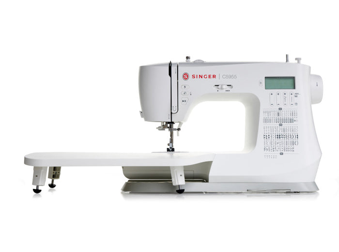 Singer DressMaker C5955 Sewing Machine and Adjustoform Mannequin Bundle - 200 stitch patterns with letters and numbers