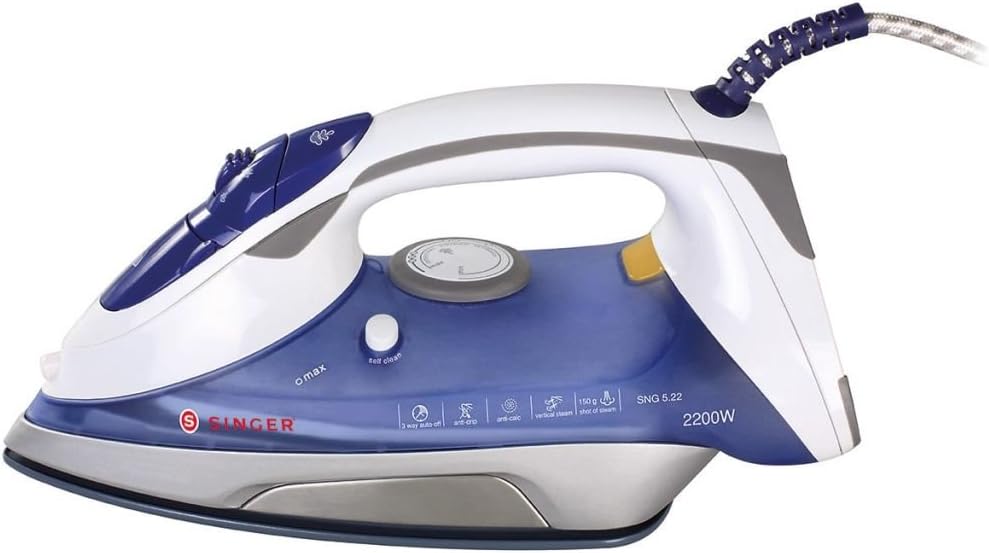 Singer Iron 5.22 (blue, purple or green - colour sent at random)