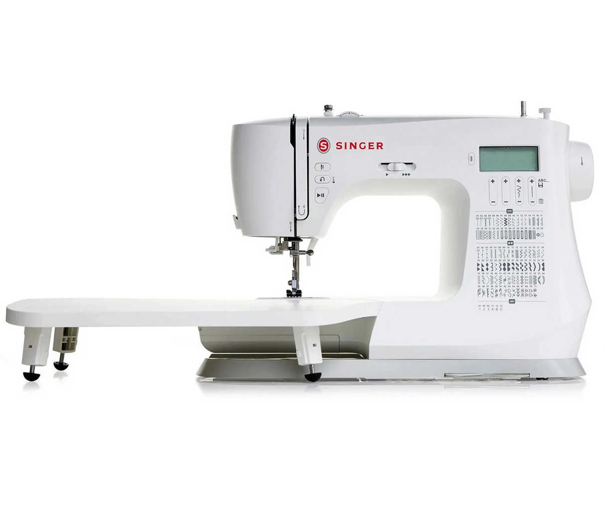 Singer DressMaker C5955 Sewing Machine and Adjustoform Mannequin Bundle - 200 stitch patterns with letters and numbers