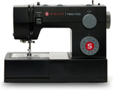 Singer Heavy Duty 4432 Sewing Machine - top spec, 60% stronger and over 30% faster, 32 stitch patterns, overlocking and stretch stitch - Free upgrade to denim edition with 9 extra accessories at no extra cost