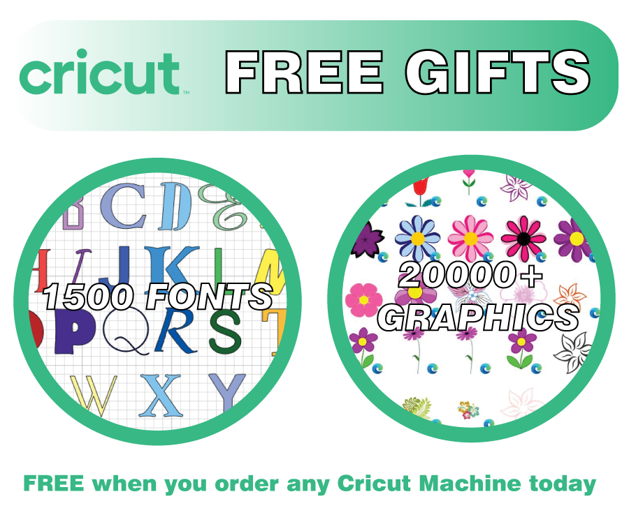 FREE Gifts with your Cricut machine