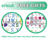 FREE Gifts with your Cricut machine