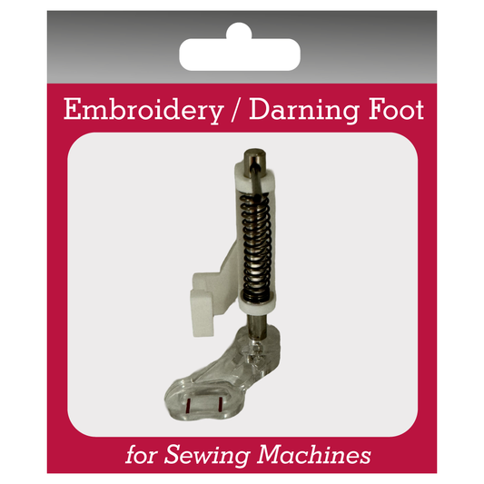 Embroidery / Darning Foot (for free motion sewing)
