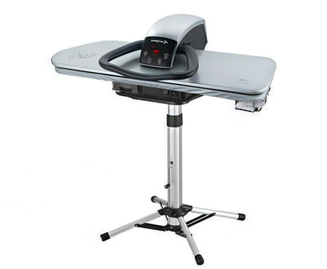 HD100 Press White 100cm Extra Large Ironing Press with Free Iron Attachment, Cover, Foam and Filter