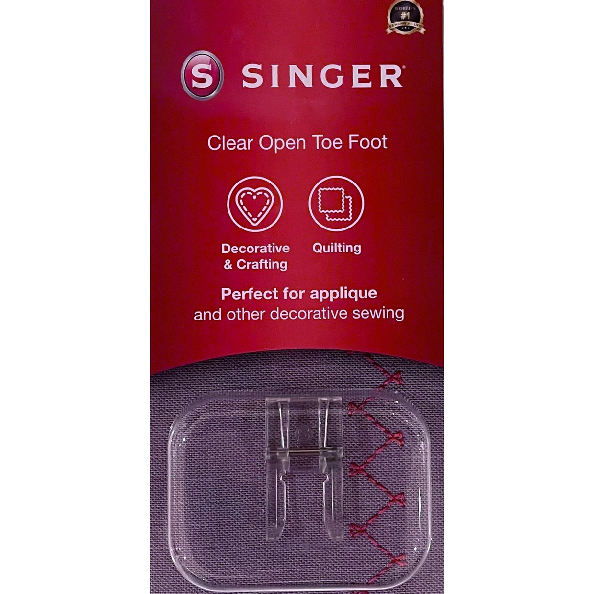 Clear Open Toe Foot by Singer