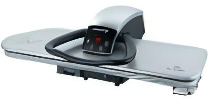 HD101 Press Silver 100cm Extra Large Ironing Press with Free Iron Attachment, Cover, Foam and Filter - Singer Outlet Offer
