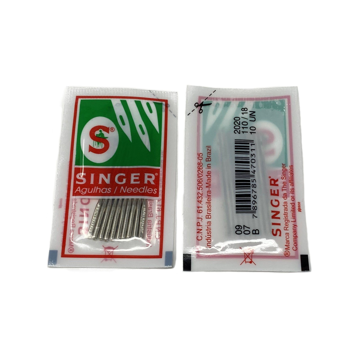 10 x Singer Medium-Heavy Weight Needle Pack (2020) 100/16