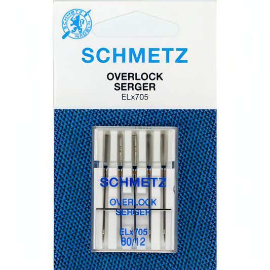 Schmetz Overlocker Needles - Size 80 - 5 pack