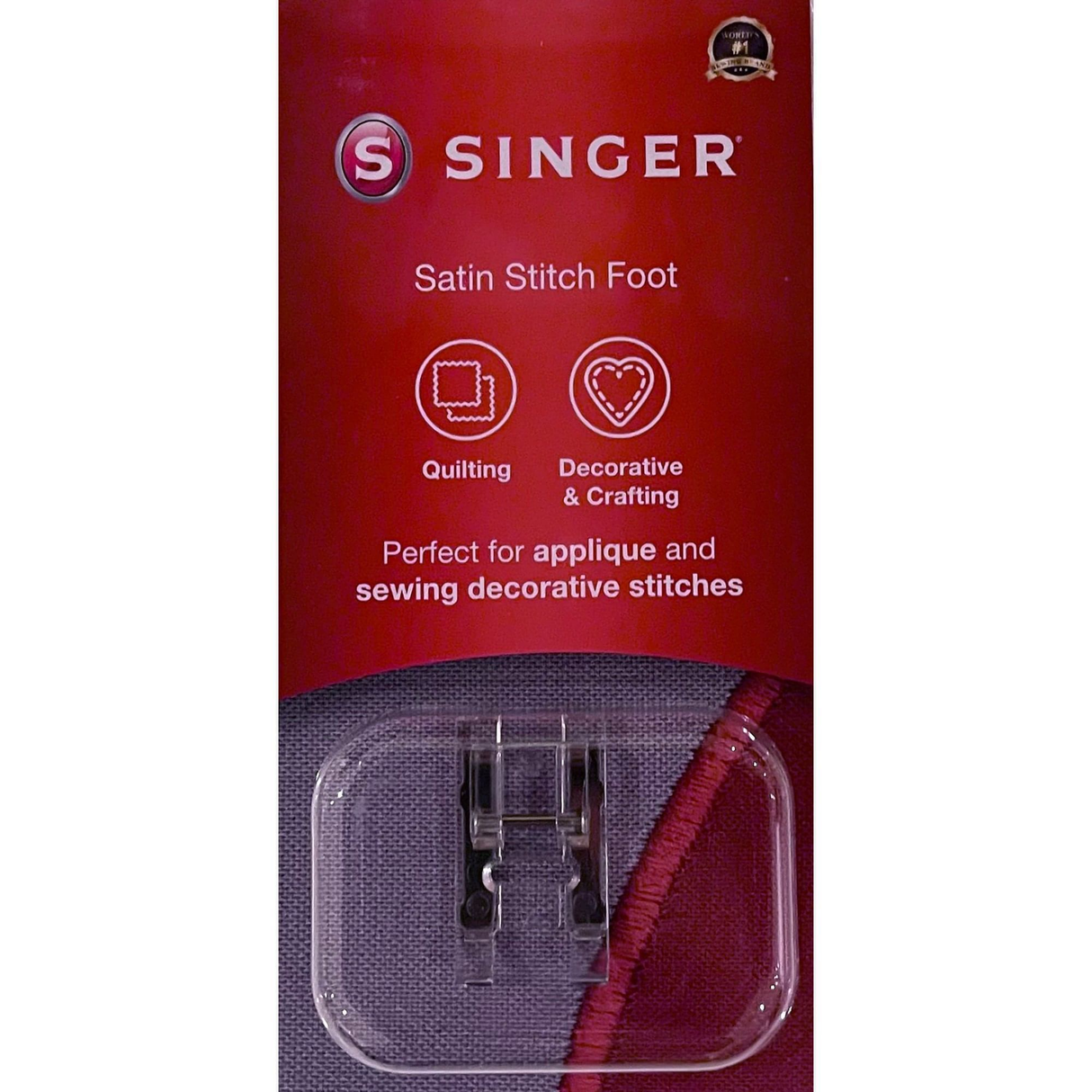 Satin Stitch Foot by Singer