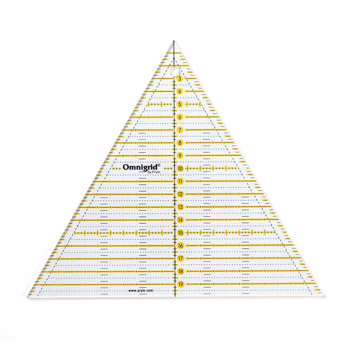 Prym Omnigrid Triangle Multi Ruler - 60 Degree / 20cm