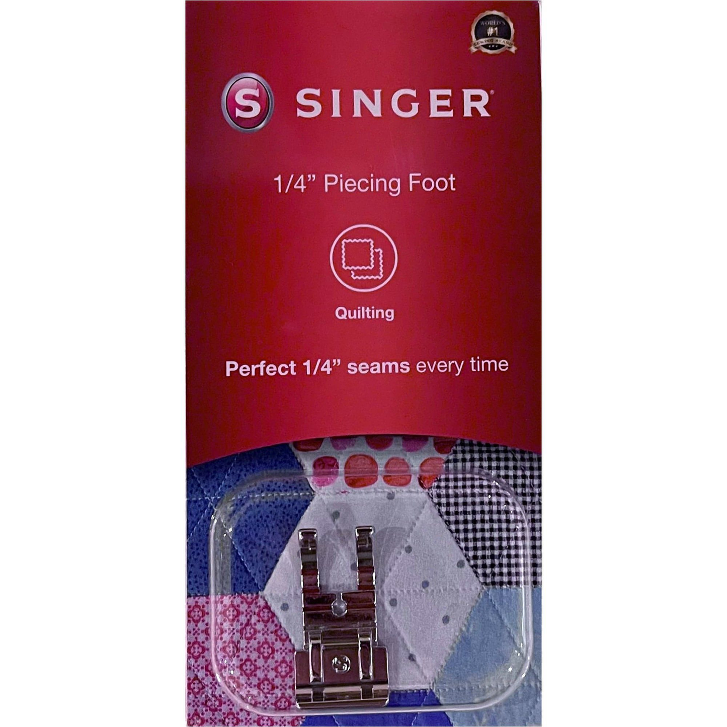 1/4inch piecing foot (quilting foot) by Singer