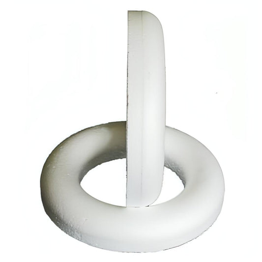 Polystyrene Round 'Half' Ring - 35cm