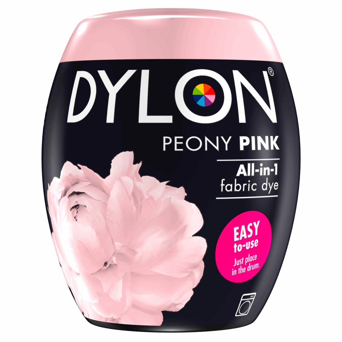 Dylon Fabric Machine Dye - Peony Pink 07