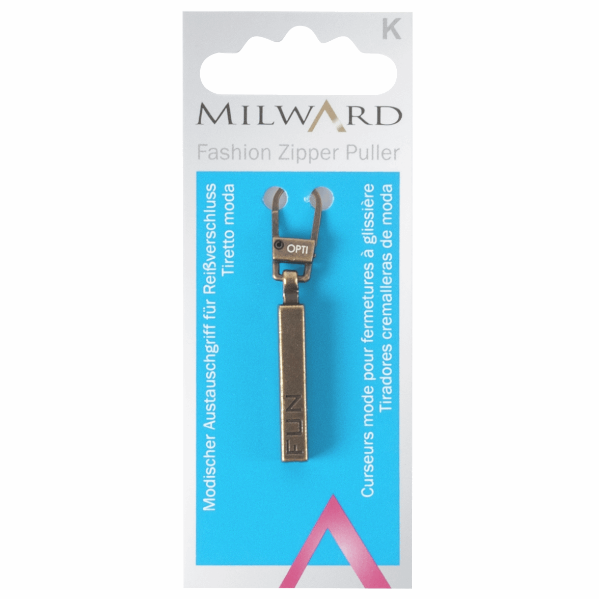 Milward Antique Fashion Zipper Puller