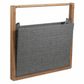 Folding Craft Storage Basket: Grey