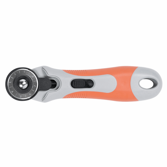 Mr. Pen- Fabric Cutter, Rotary Cutter, 45mm, 1 Extra Blade, Rotary Cutter  for Fabric, Leather Cutting Tool, Fabric Rotary Cutter, Rotary Fabric Cutter,  Sewing Rotary Cutter, Fabric Cutter Wheel