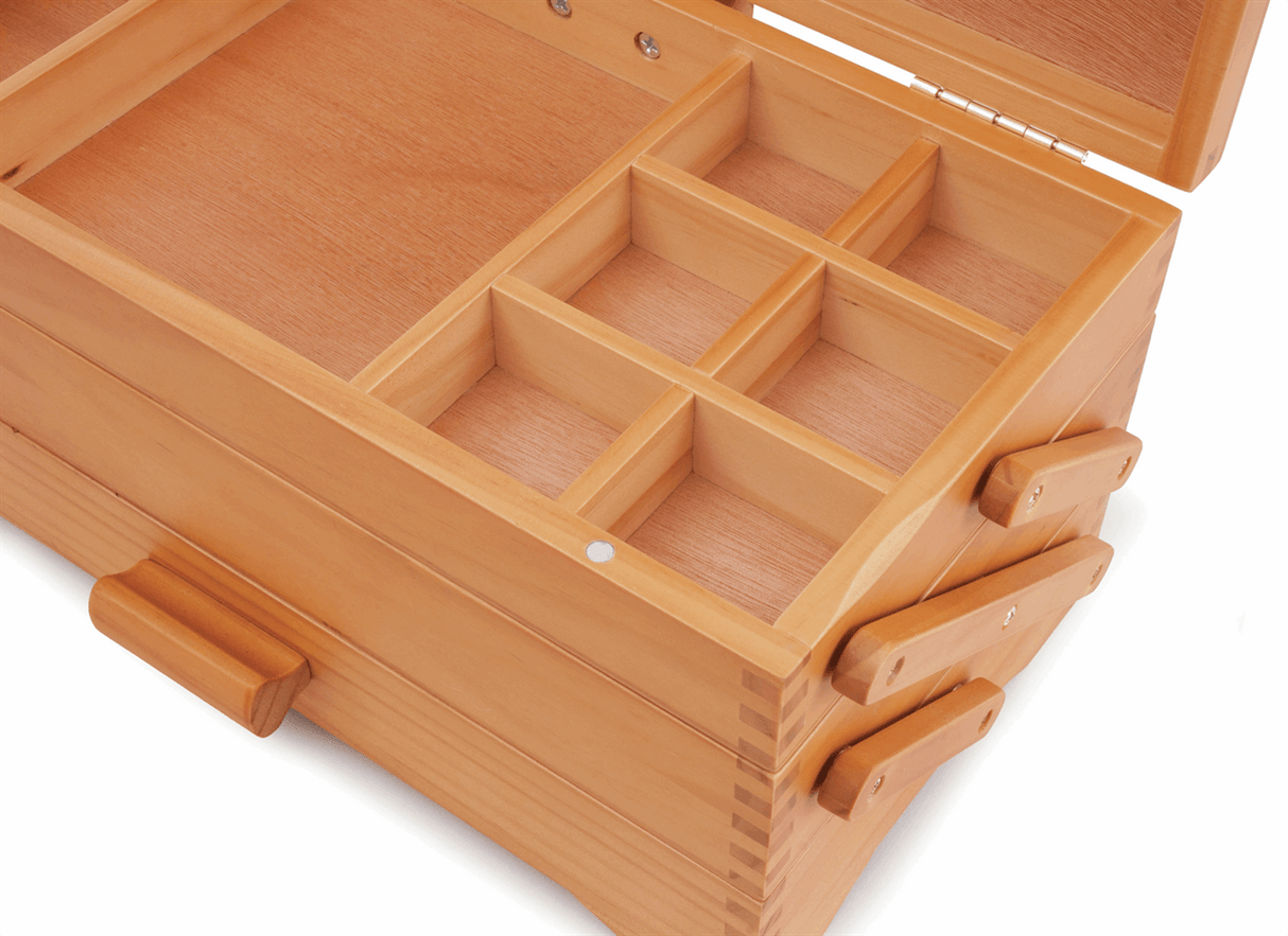 Craft Box - Cantilever Pine Wood