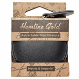 Premium Retractable Tape Measure - 150cm/60in *Hemline Gold Edition*