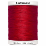 Gutermann Sew-All Thread 1000m - Crimson Red (#156)