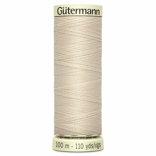 Gutermann Sew-All Thread 100m - Vellum (#169)