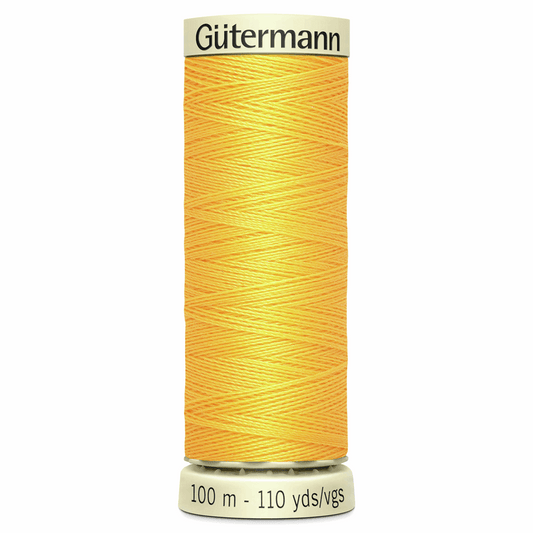 Gutermann Sew-All Thread 100m - Pineapple Yellow (#417)