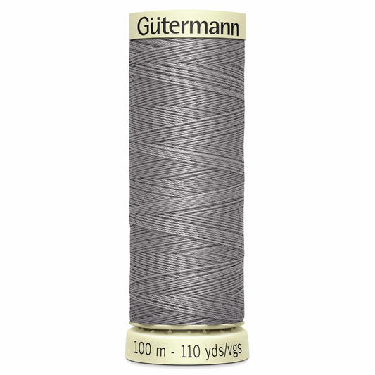 Gutermann Sew-All Thread 100m - Silver Grey (#493)