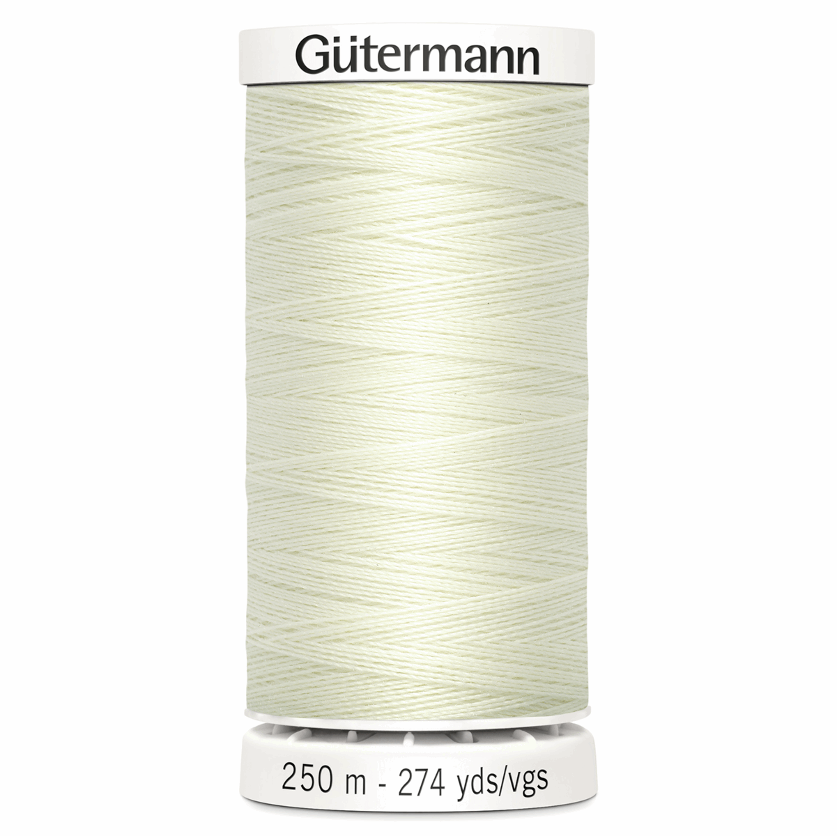 Gutermann Sew-All Thread 250m - Ivory (#001)