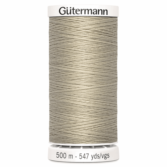 Gutermann Sew-All Thread 500m - Beige Bone (#722)