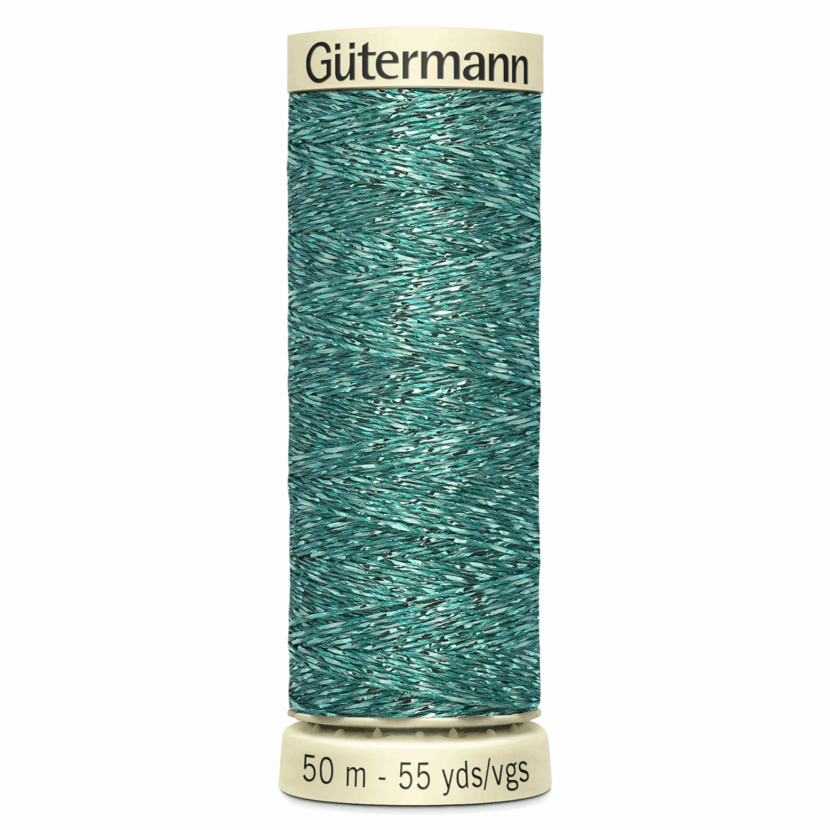 Gutermann Green Metallic Effect Thread - 50m