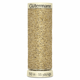 Gutermann Gold Metallic Effect Thread - 50m