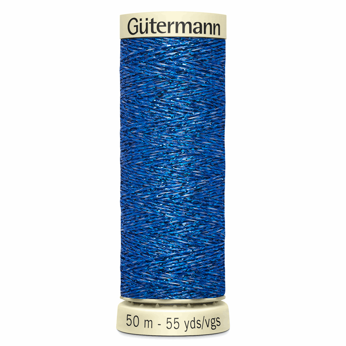 Gutermann Royal Blue Metallic Effect Thread - 50m