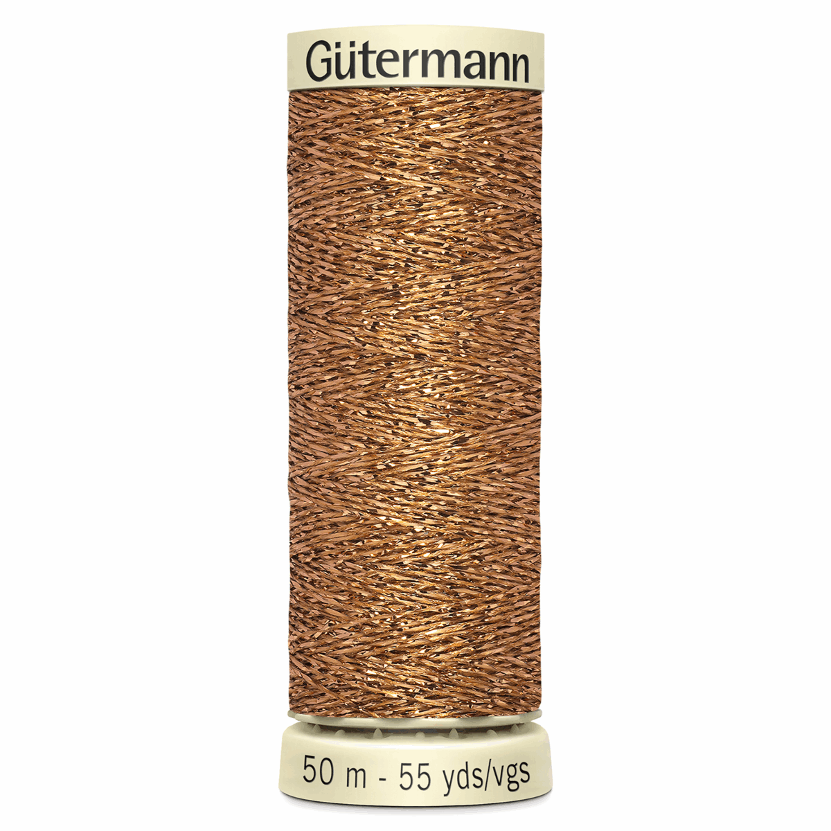 Gutermann Old Gold Metallic Effect Thread - 50m