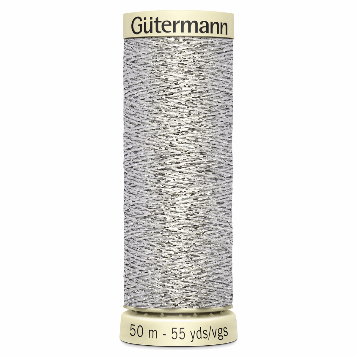 Gutermann Silver Metallic Effect Thread - 50m