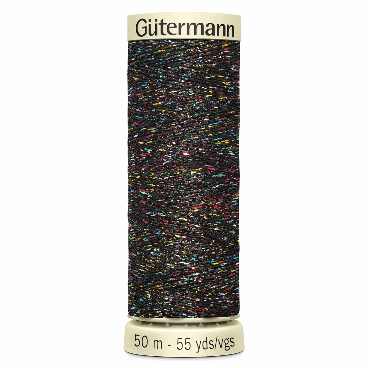 Gutermann Black Metallic Effect Thread - 50m
