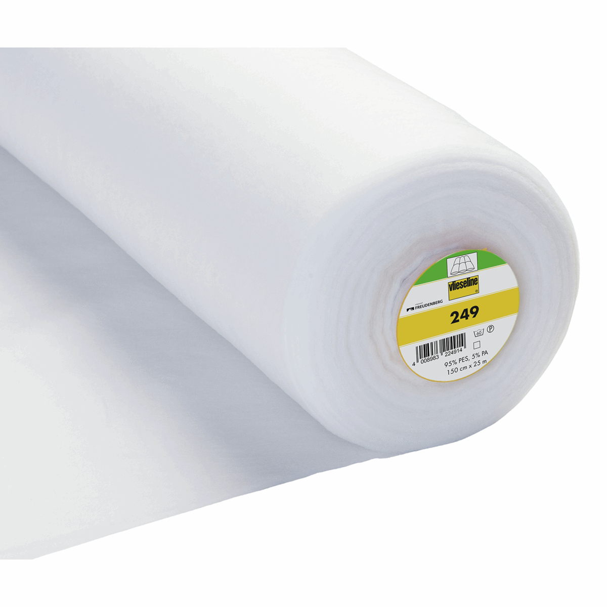 Vlieseline White Low Loft Volume Fleece - 25m x 150cm