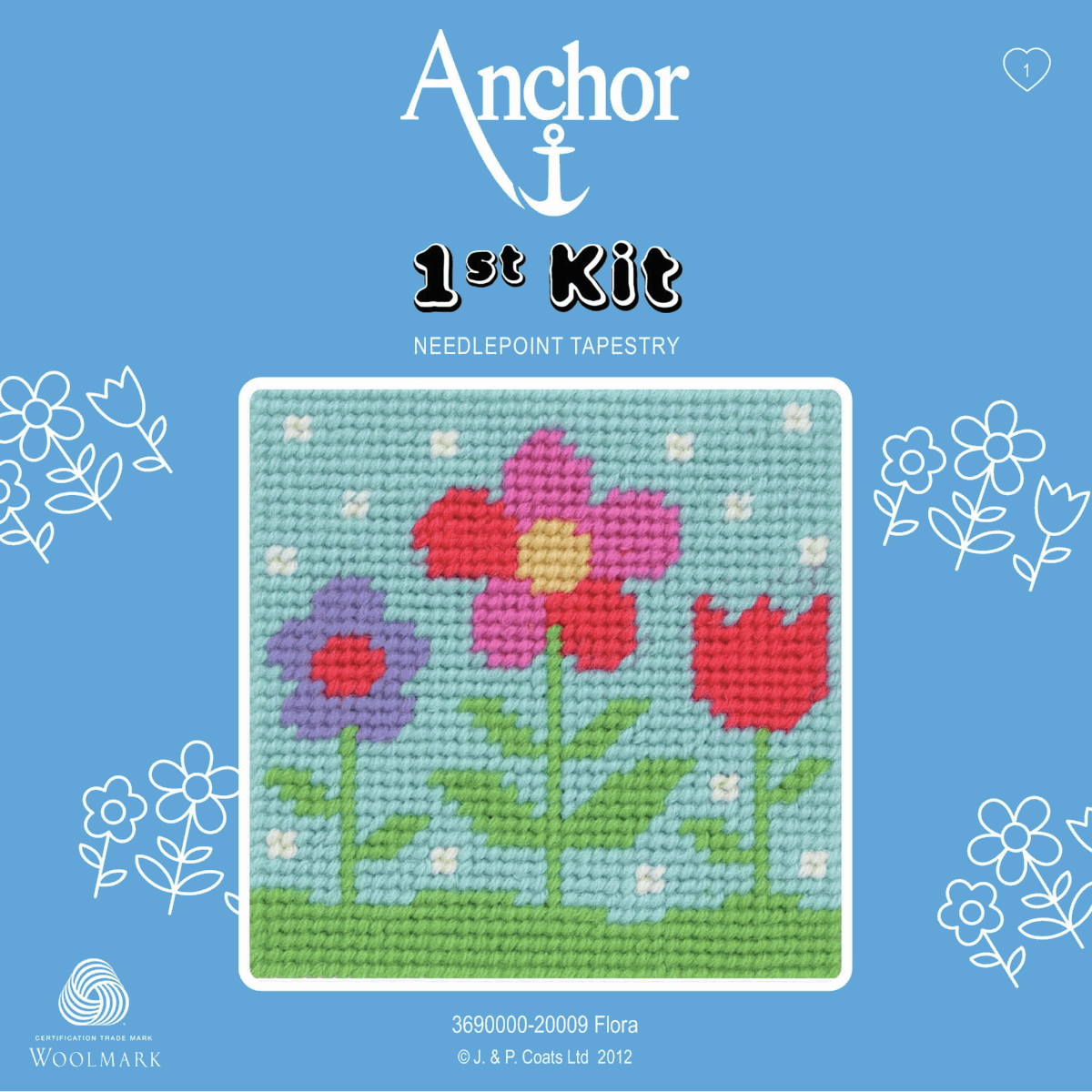 Anchor My 1st Tapestry Kit - Flora