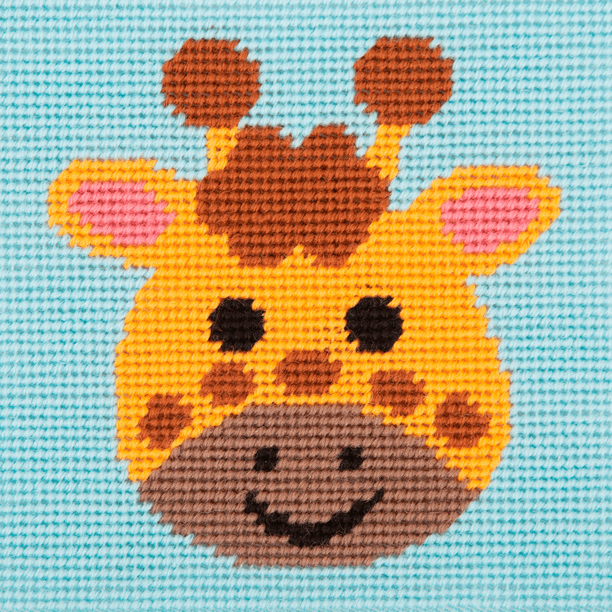 Anchor My 1st Tapestry Kit - Best Friends, Curious Giraffe