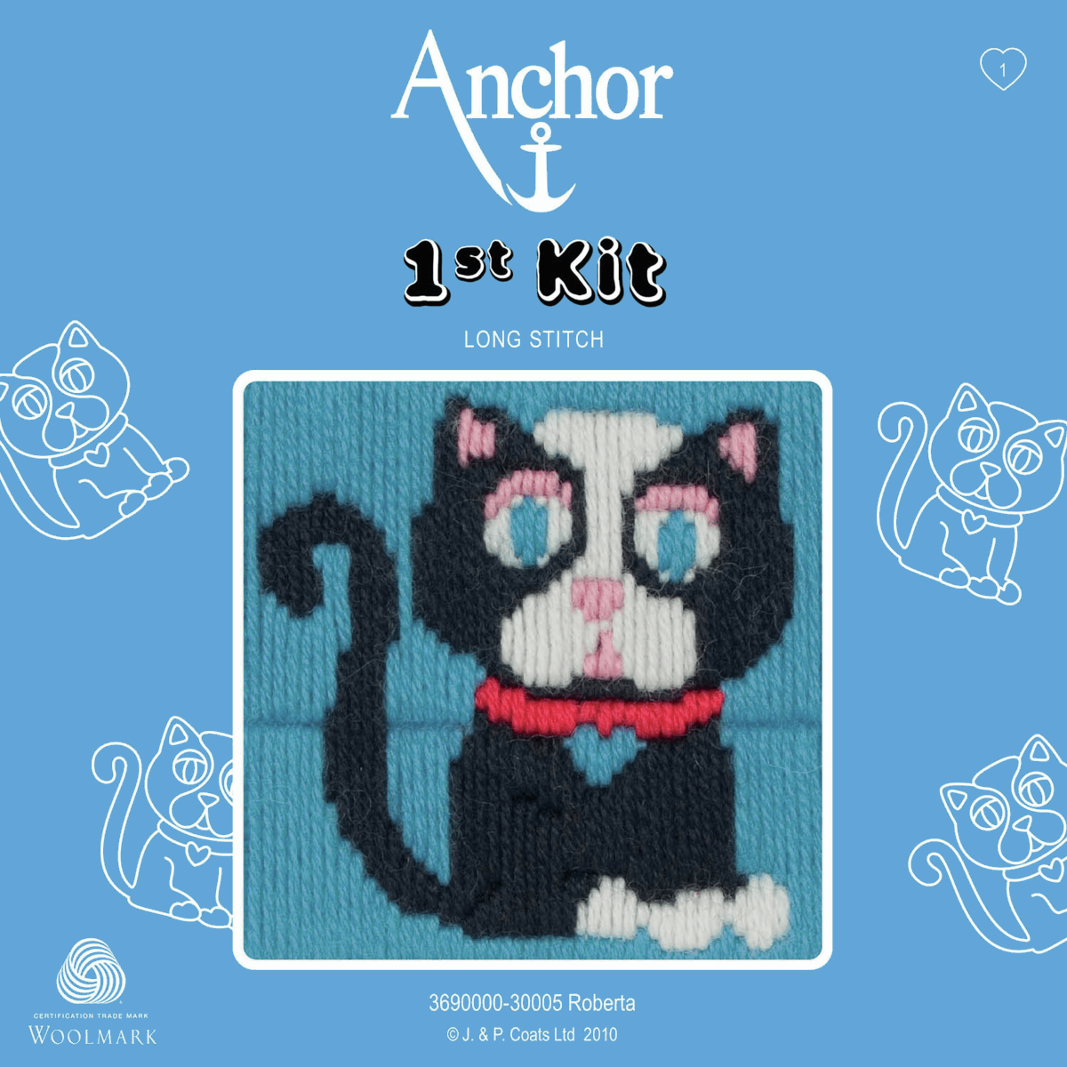 Anchor My 1st Long Stitch Kit - Roberta