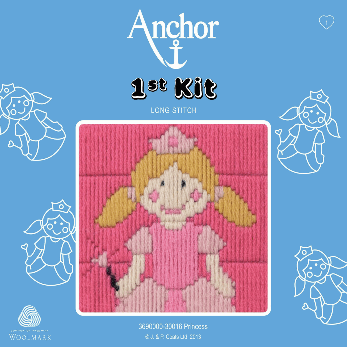 Anchor My 1st Long Stitch Kit - Princess