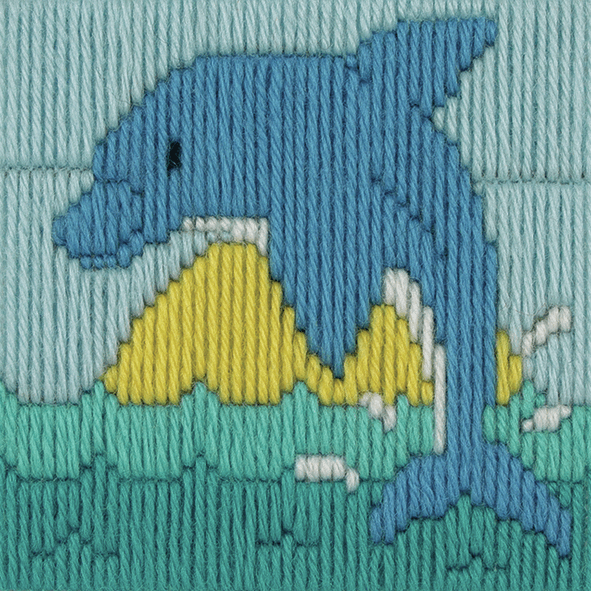 Anchor My 1st Long Stitch Kit - Dolphin