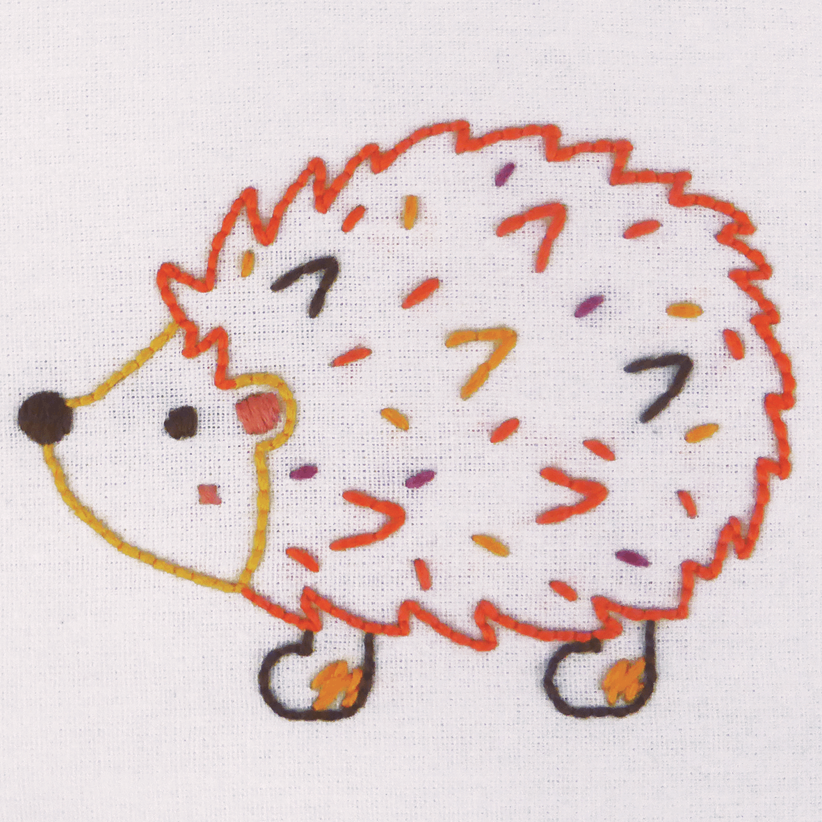 Anchor My 1st Embroidery Kit - Hedgehog