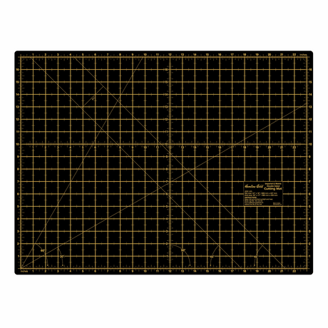 Premium Large A2 Cutting Mat - 60cm x 45cm *Hemline Gold Edition*