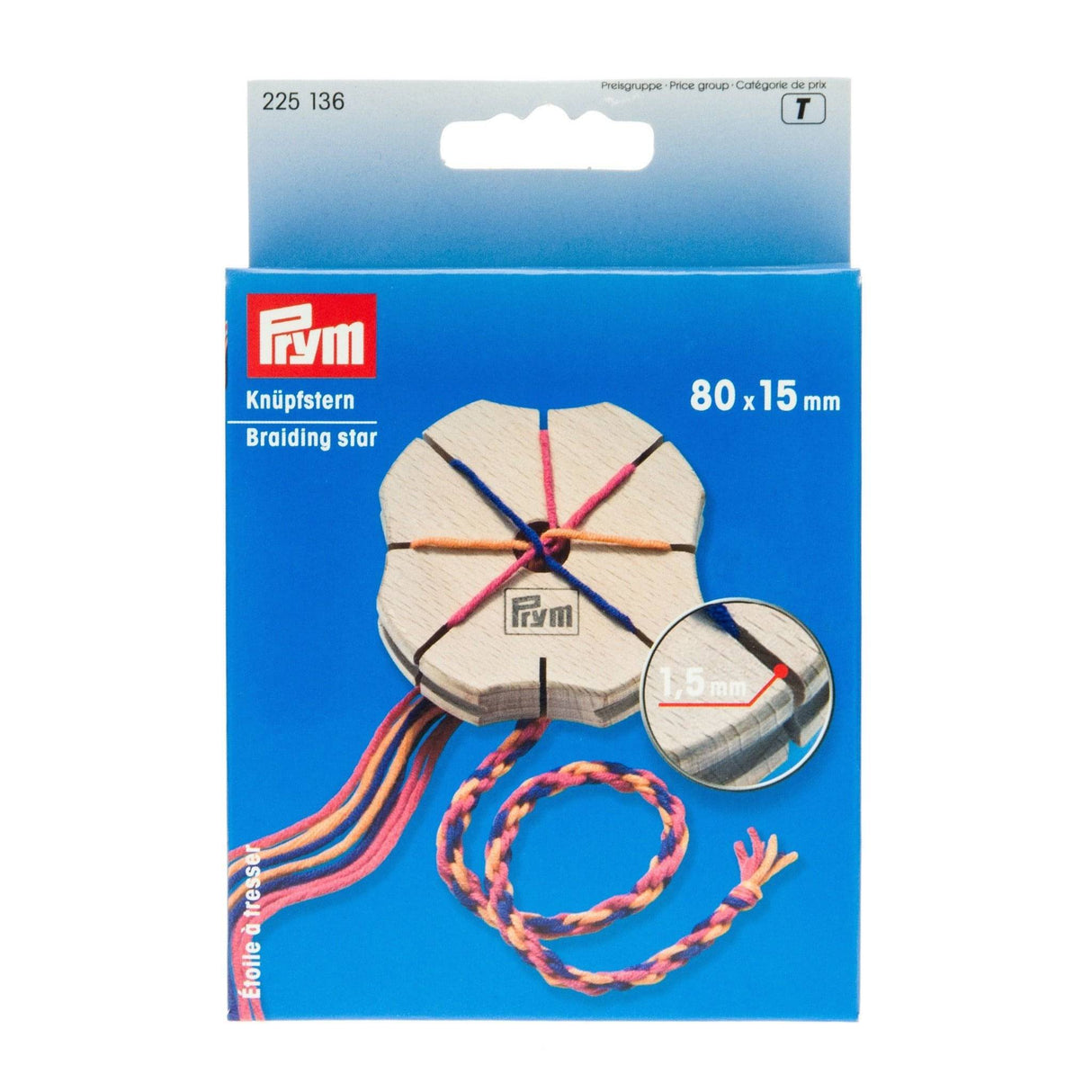 Prym Braiding Star - 80 x 15mm